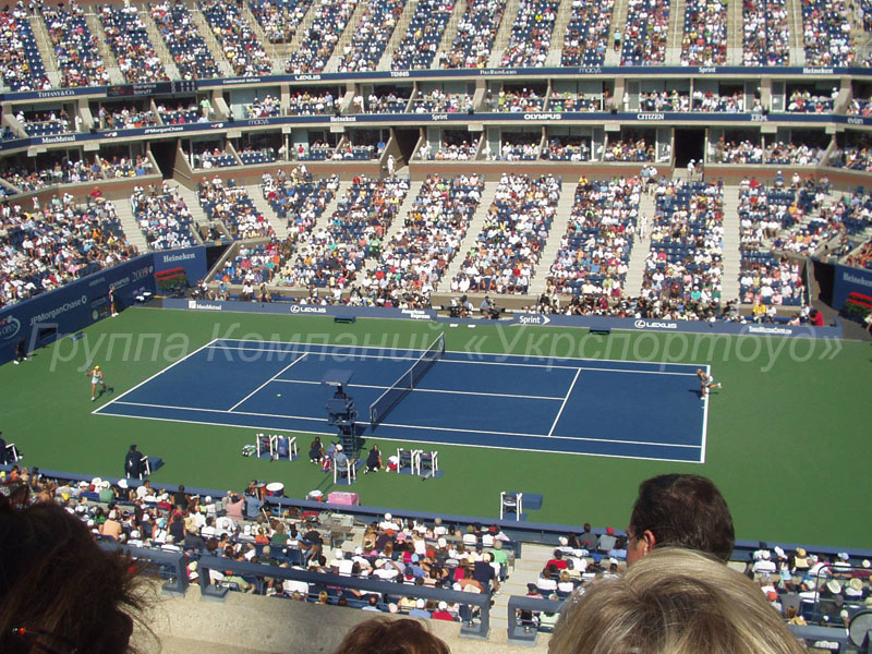 Supreme-light теннисное покрытие US Open